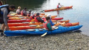 Class of beginning kayakers ready to launch